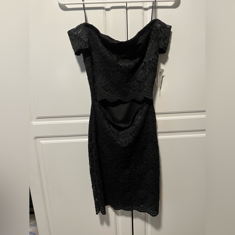 Black sequined Dress